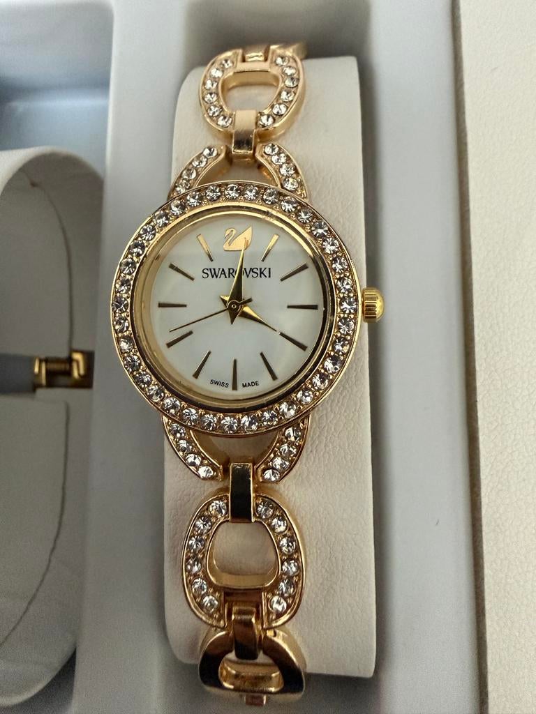 Dames horloge Swarovski, Overige merken, Overige materialen, Polshorloge, Ophalen of Verzenden
