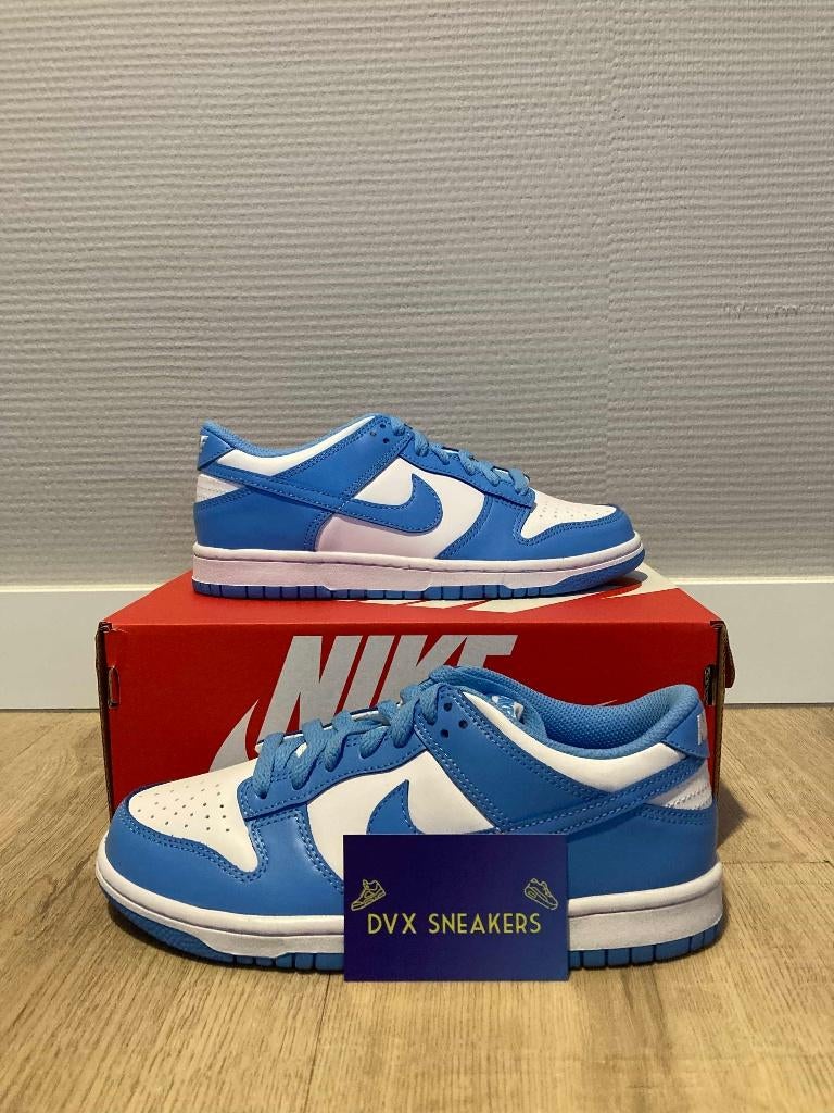 Nike Dunk Low UNC – Maat 39, Blauw, Info@nike.com, Nike, Nieuw