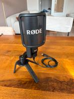 Rode NT-USB microfoon, Muziek en Instrumenten, Microfoons, Ophalen of Verzenden, Gebruikt, Studiomicrofoon