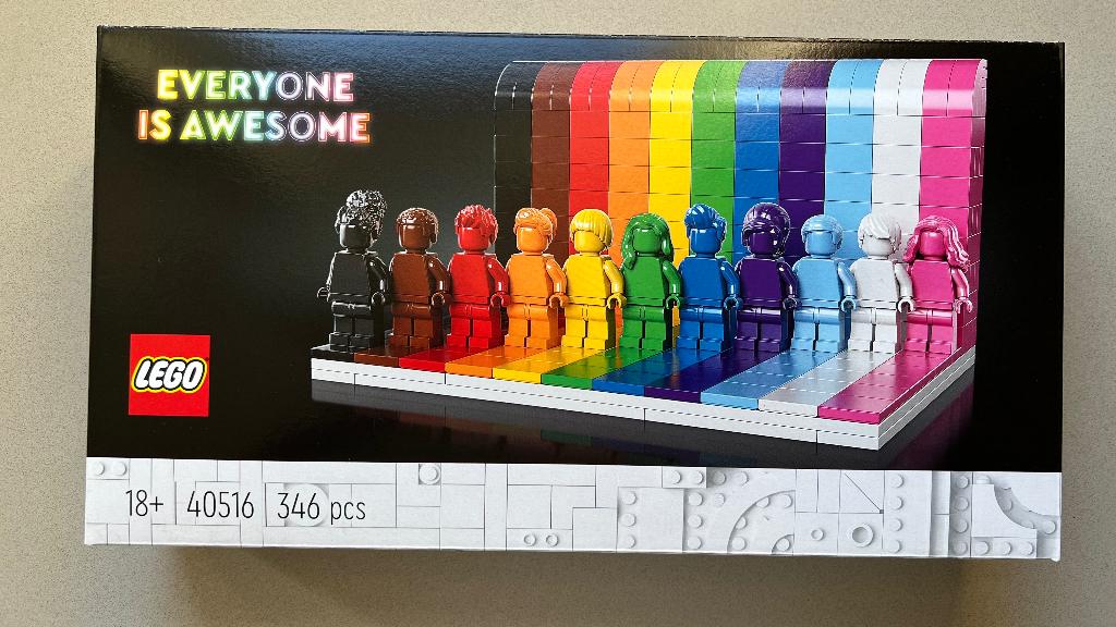 Lego Set 40516 Everyone Is Awesome - Pride Set NIEUW, Ophalen, Overige thema's, Lego, Nieuw