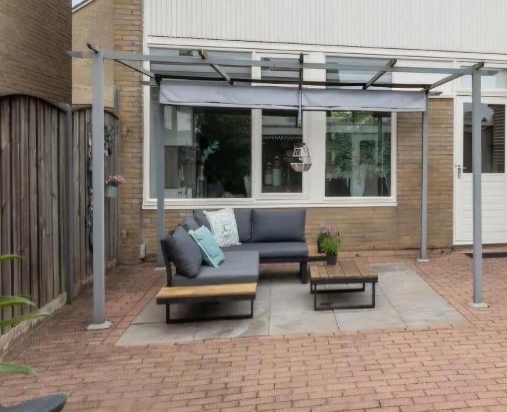 Loungeset, Tuin en Terras, Tuinsets en Loungesets, Ophalen, Overige materialen, Gebruikt, 3 zitplaatsen