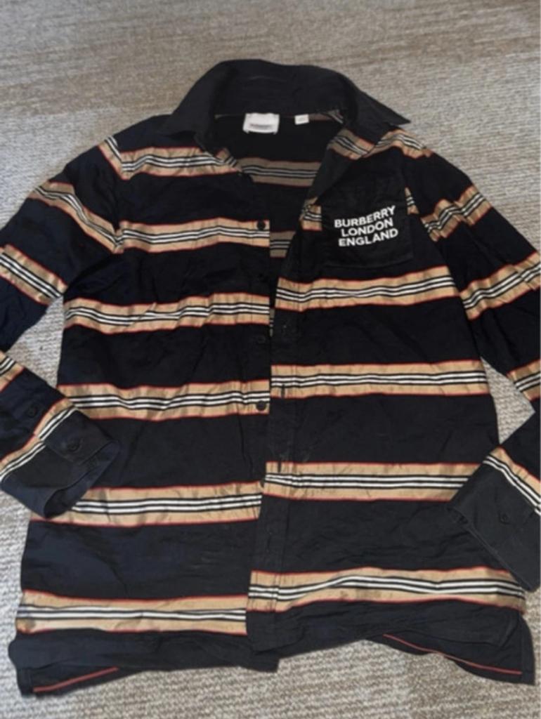 Burberry origineel, Ophalen of Verzenden, Zo goed als nieuw, Meisje, Overhemd of Blouse