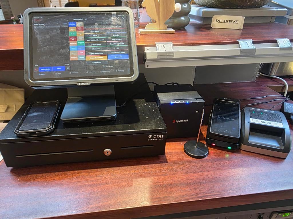 Lightspeed kassasysteem, Ophalen