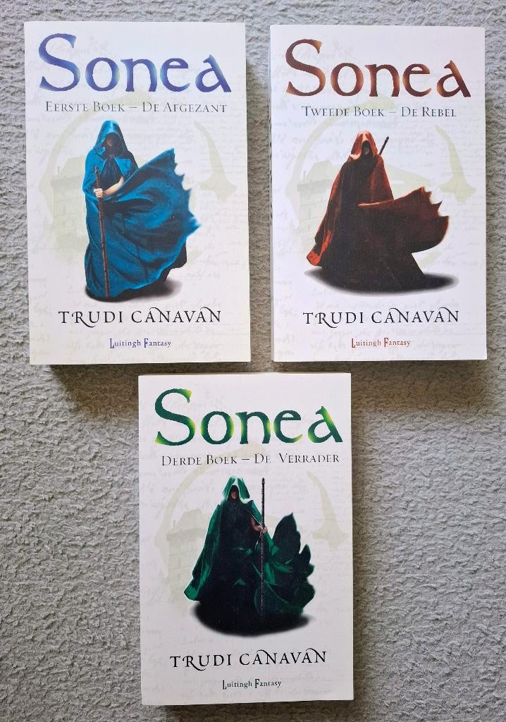Trudi Canavan, Sonea (sluit apart aan op Zwarte Magiërs), Ophalen, Zo goed als nieuw, Trudi Canavan
