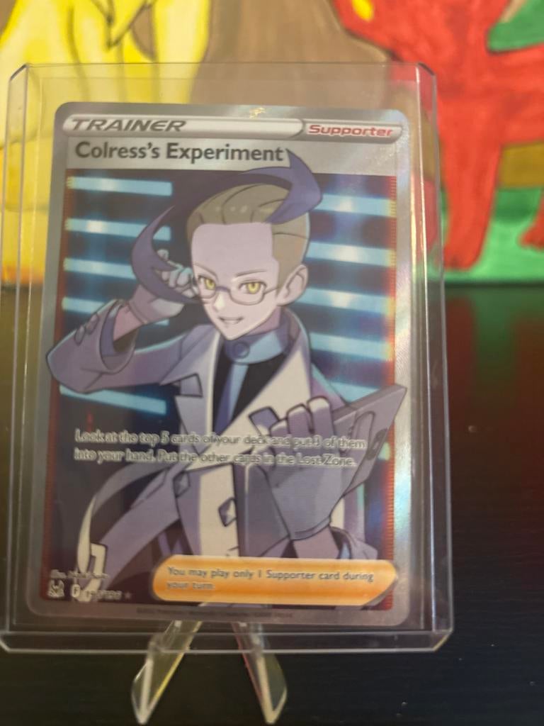 Lost Origin - Colress's Experiment Trainer Kaart, Ophalen of Verzenden, Zo goed als nieuw, Losse kaart