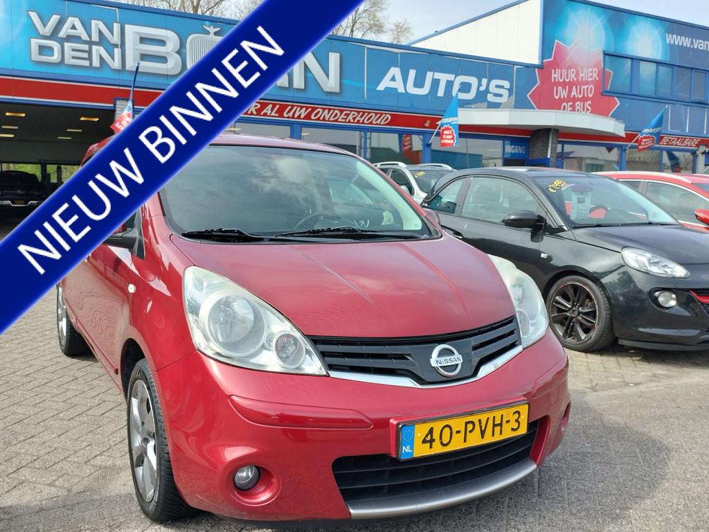 Nissan Note 1.4 Connect Edition Airco 16'' L.M.V Nw APK, Voorwielaandrijving, Euro 5, Stof, Gebruikt