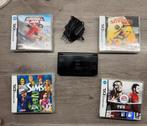 Nintendo DS Lite met Guitar Hero On Tour en andere games, Spelcomputers en Games, Spelcomputers | Nintendo DS, Zwart, Ophalen of Verzenden