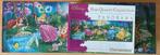 Disney prinsessen panorama puzzel 1000 stukjes Clementoni, Ophalen of Verzenden, 500 t/m 1500 stukjes, Gebruikt