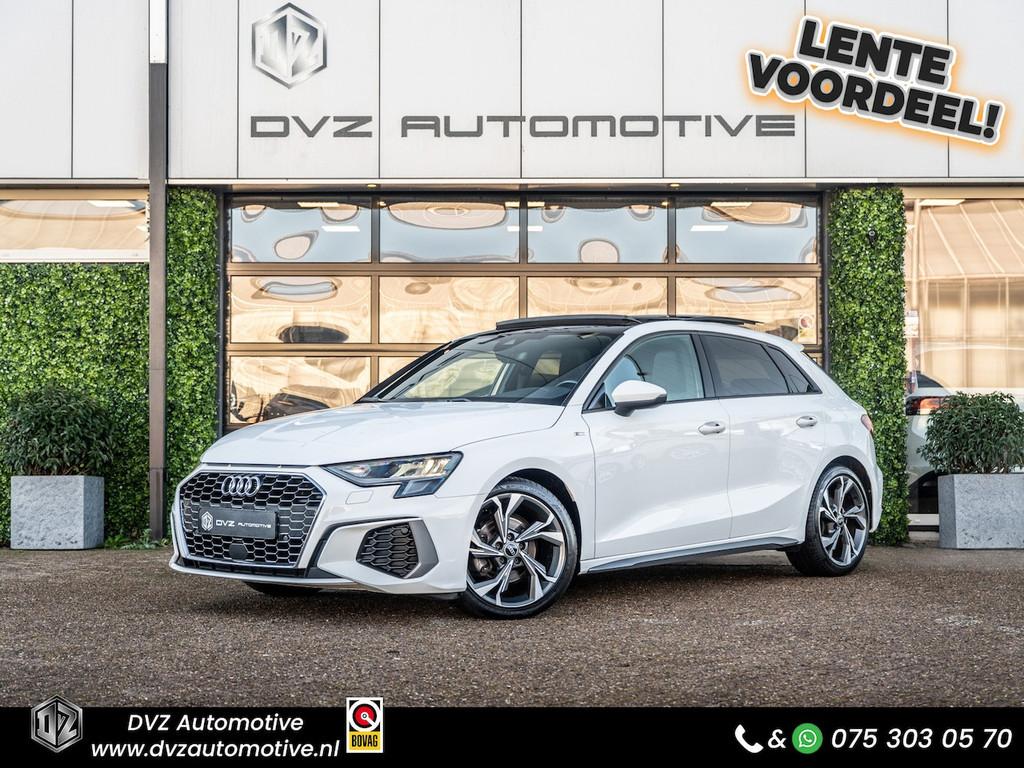 Audi A3 Sportback 35 TDI 150PK DSG S edition | Pano | B&O |, Auto's, Gebruikt, Euro 6, 4 cilinders, 150 pk