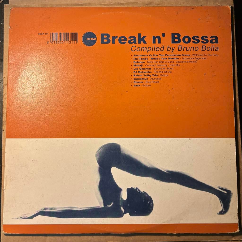 Break n' Bossa - Compiled by Bruno Bolla LP, Gebruikt, Complilatie, 12 inch, Ophalen of Verzenden