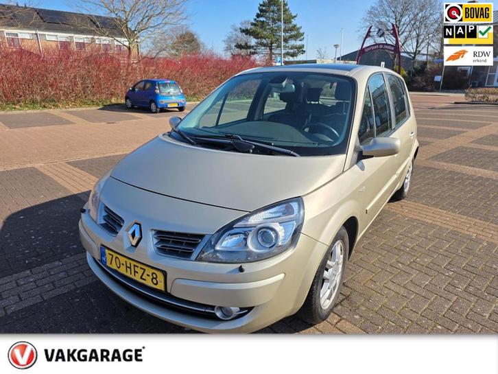 Renault Scénic 1.6-16V Tech Line|NIEUW APK+BEURT|PANORAMA D, Auto's, Renault, Bedrijf, Te koop, Scénic, ABS, Airbags, Airconditioning