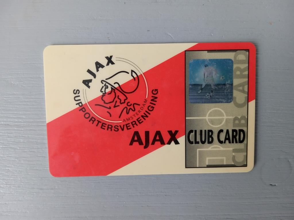Ajax Club Card 1993/94, Ophalen of Verzenden, Zo goed als nieuw, Sport