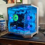 Witte RGB game pc AMD 3600 16gb RTX 3060 12gb, Zelfgebouwde PC, Gaming, SSD, Freict