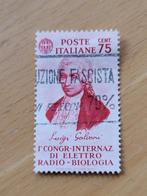 Italiaanse postzegel Luigi Galvani 1934, Ophalen of Verzenden, Gestempeld