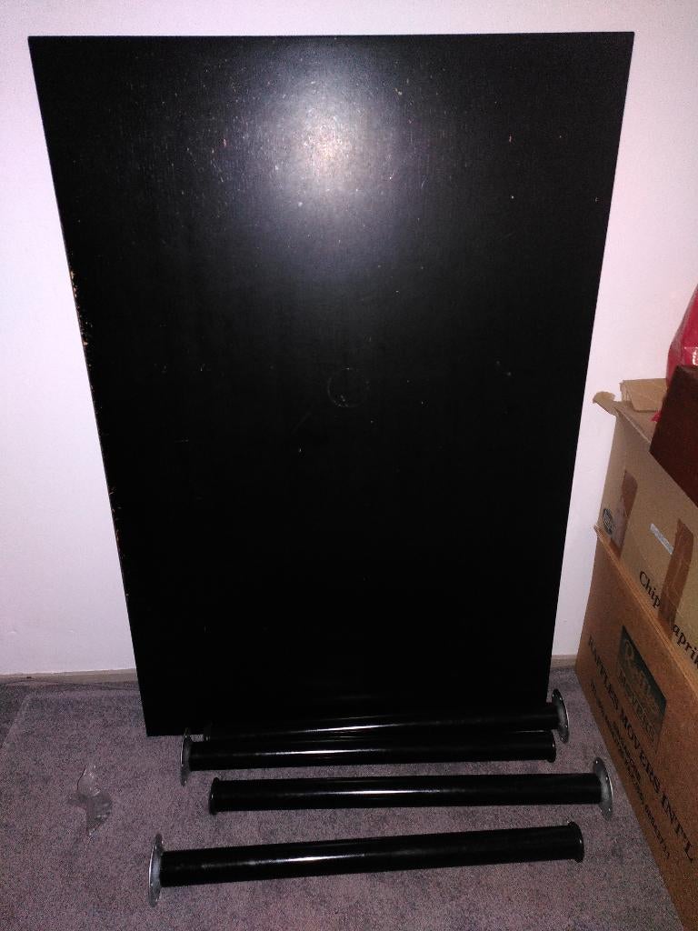 eetkamertafel, Ophalen, Gebruikt, 100 tot 150 cm, 50 tot 100 cm