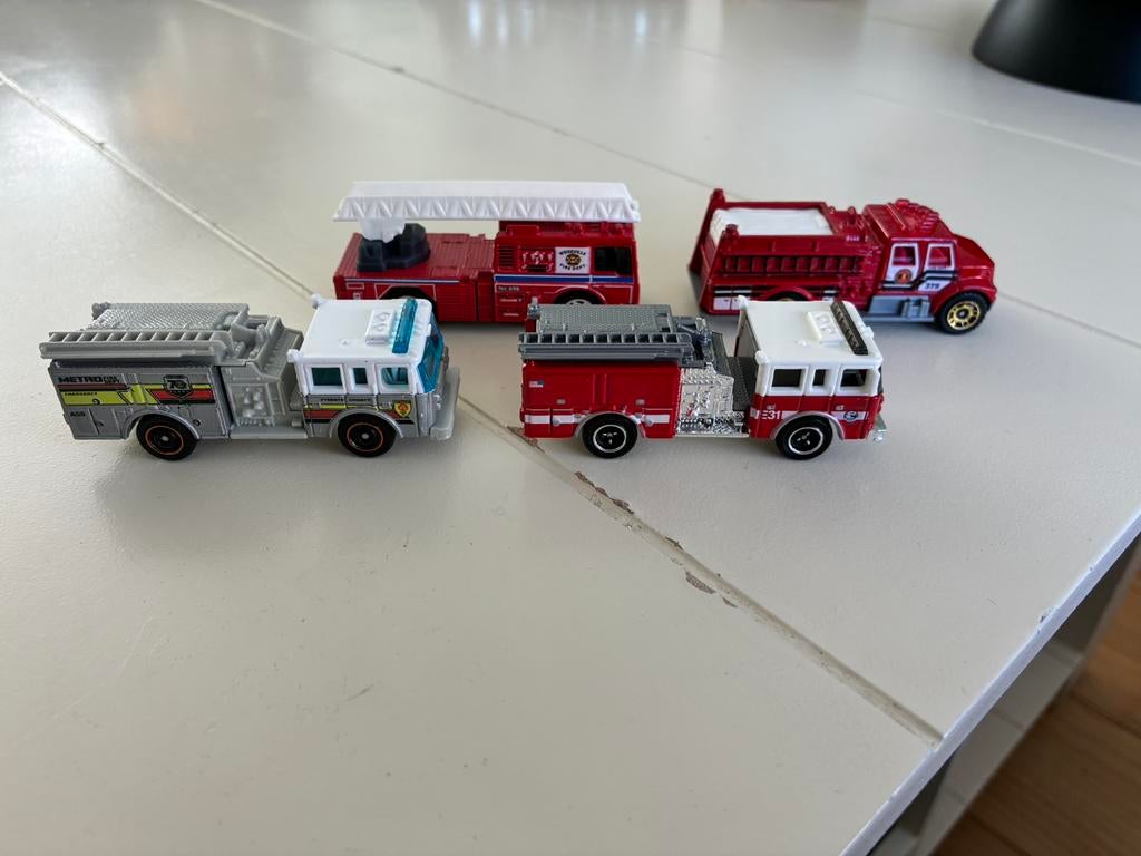 Matchbox Brandweerwagens, Ophalen of Verzenden, Zo goed als nieuw, Bus of Vrachtwagen