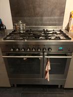 Pelgrim Novecento gasfornuis met dubbele oven, Ophalen, Gebruikt, 60 cm of meer, Grill