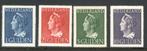 Wilhelmina, NVPH 346-349, ongebruikt, Postzegels en Munten, Ophalen of Verzenden, Na 1940, Postfris