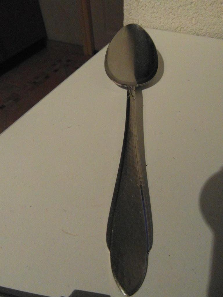 opscheplepel Hamerslag  755  Gero Zilmeta  26 cm, Antiek en Kunst, Antiek | Bestek, Ophalen of Verzenden