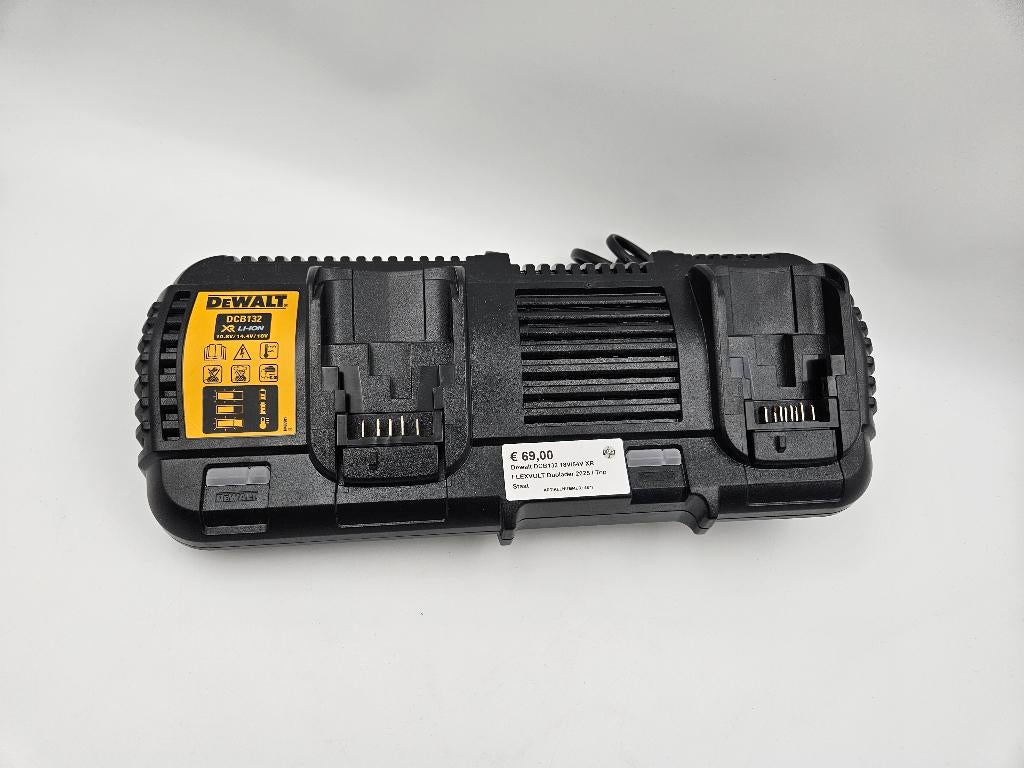 Dewalt DCB132 18V/54V XR FLEXVOLT Duolader 2025 | Top Staat, Ophalen of Verzenden, Zo goed als nieuw