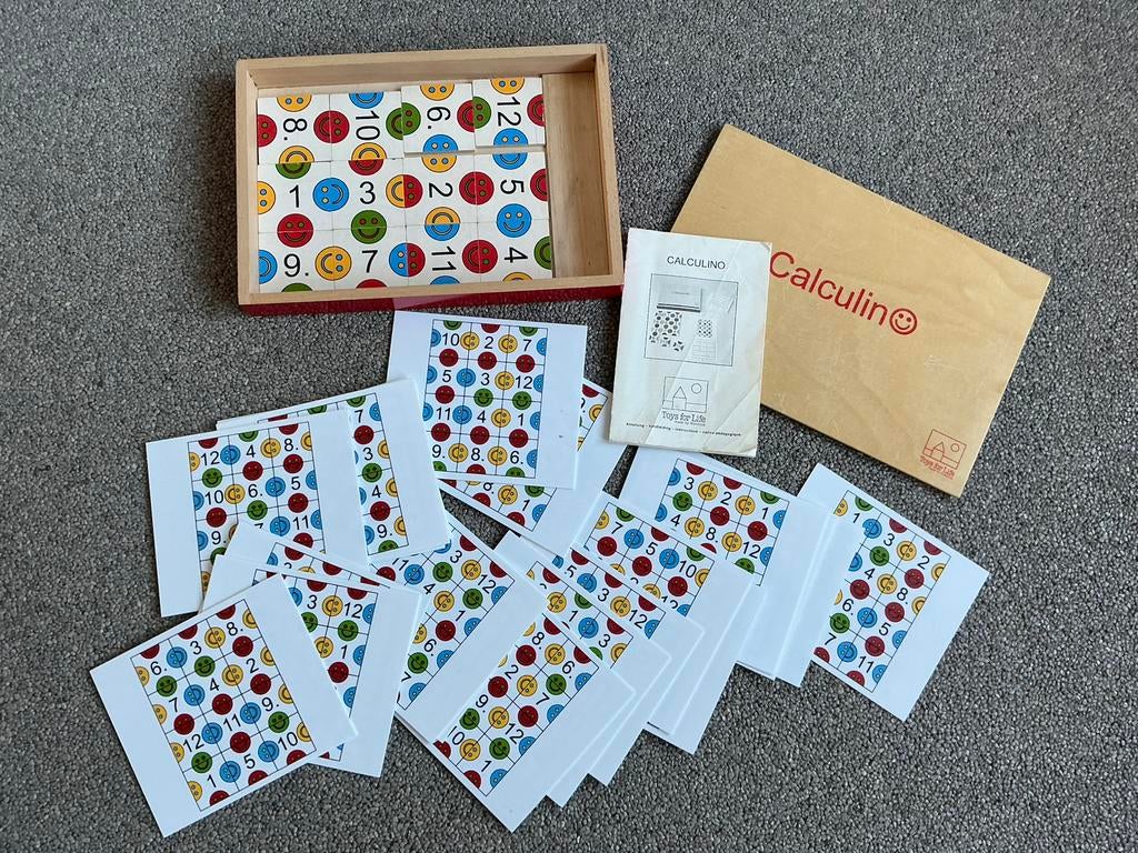 Calculino leer rekenen spel Toys for life optellen aftrekken, Ophalen of Verzenden, Gebruikt, Taal en Lezen