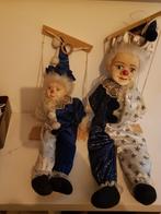 2 clowns ( hangend), Ophalen of Verzenden, Gebruikt, Pop