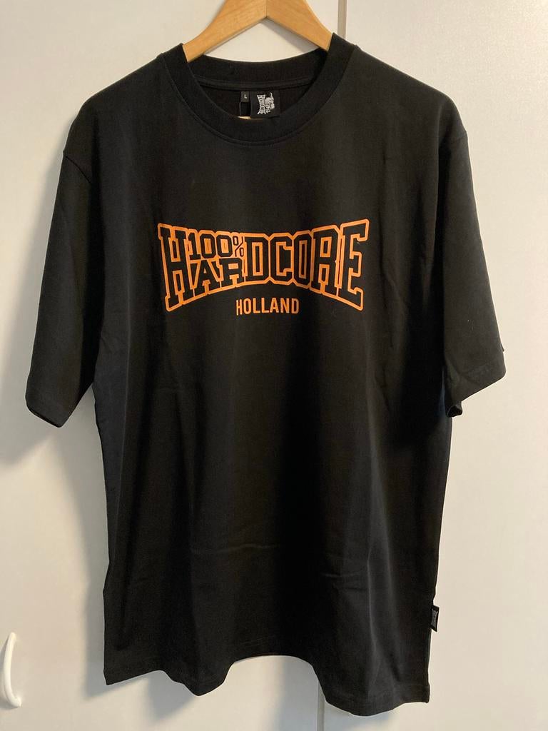 Hardcore t-shirt maat L, Verzenden, Nieuw, Maat 52/54 (L), Zwart