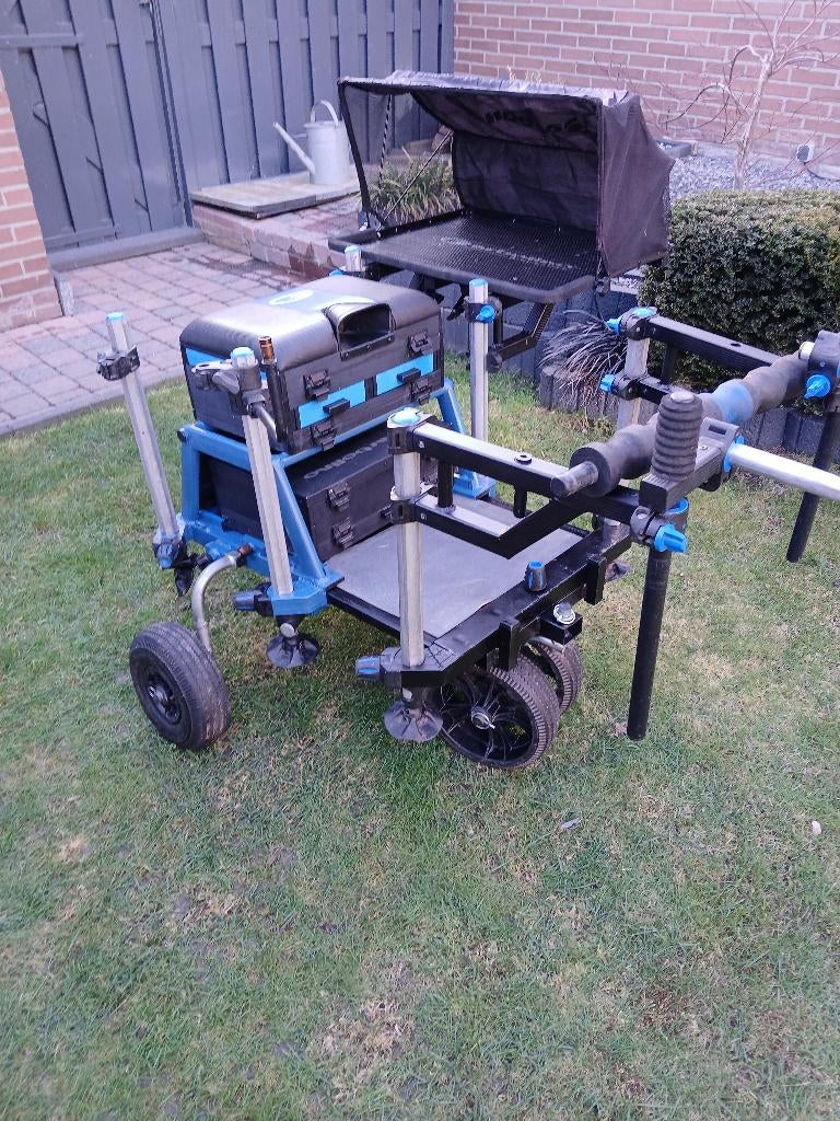 vis kist, Ophalen, Gebruikt, Complete set