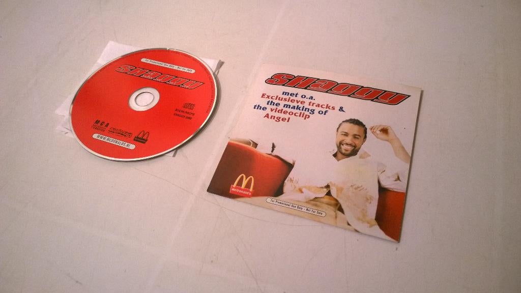 Shaggy ‎– it wasn't me, cardboard sleeve, 1 single, Ophalen, Gebruikt, Hiphop en Rap