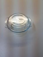 glazen ovenschaal met deksel,, Ophalen of Verzenden, Zo goed als nieuw