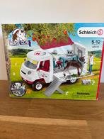 Schleich Horse Club Mobiele Dierenarts met Hannoveraan Veule, Ophalen of Verzenden, Zo goed als nieuw
