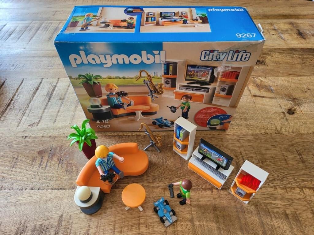 Playmobil van City Life 9267 Salon, Kinderen en Baby's, Speelgoed | Playmobil, Ophalen of Verzenden, Zo goed als nieuw, Complete set