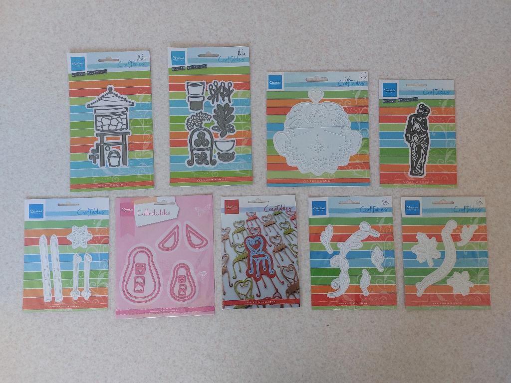 9 Marianne Design Craftables / mallen Nieuw en Ongebruikt, Ophalen of Verzenden, Nieuw, Overige thema's, Pons of Mal