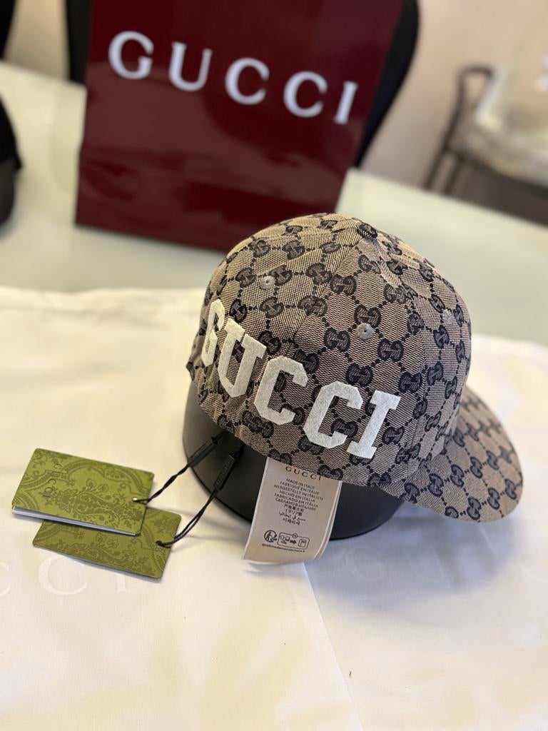 Gucci Pet Beige - Nieuw met labels, Kleding | Heren, Hoeden en Petten, Nieuw, Pet, One size fits all, Ophalen of Verzenden