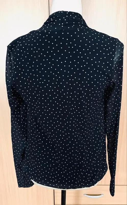 Purdey blauw/witte blouse maat M, Kleding | Dames, Ophalen of Verzenden, Zo goed als nieuw, Maat 38/40 (M), Blauw