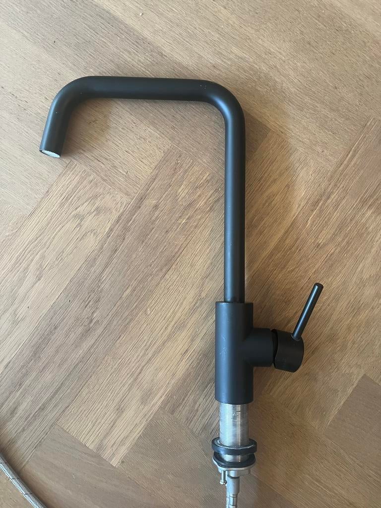 Caressi Thermostatische Keukenkraan - Zwart Design, Ophalen of Verzenden, Gebruikt, Overige typen, Overige merken