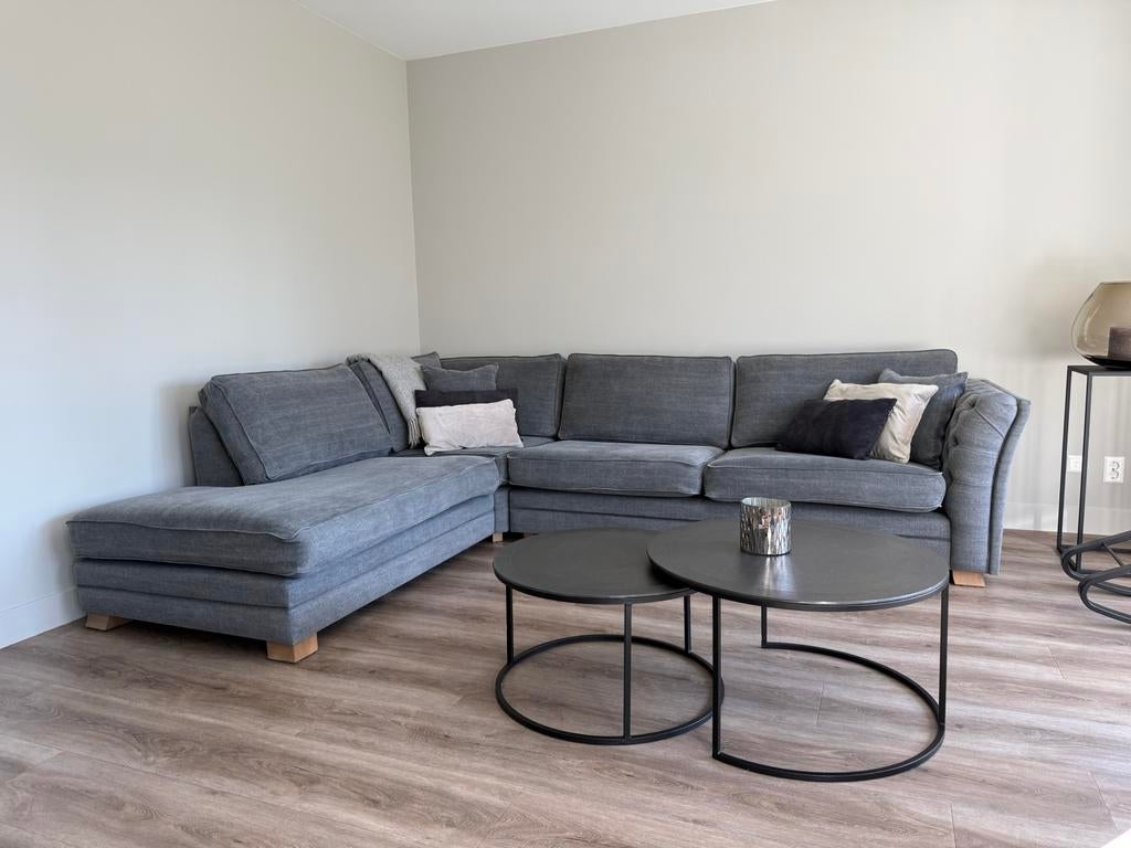 Mooie olav bank, Huis en Inrichting, Banken | Bankstellen, Ophalen, 300 cm of meer, Zo goed als nieuw, Stof