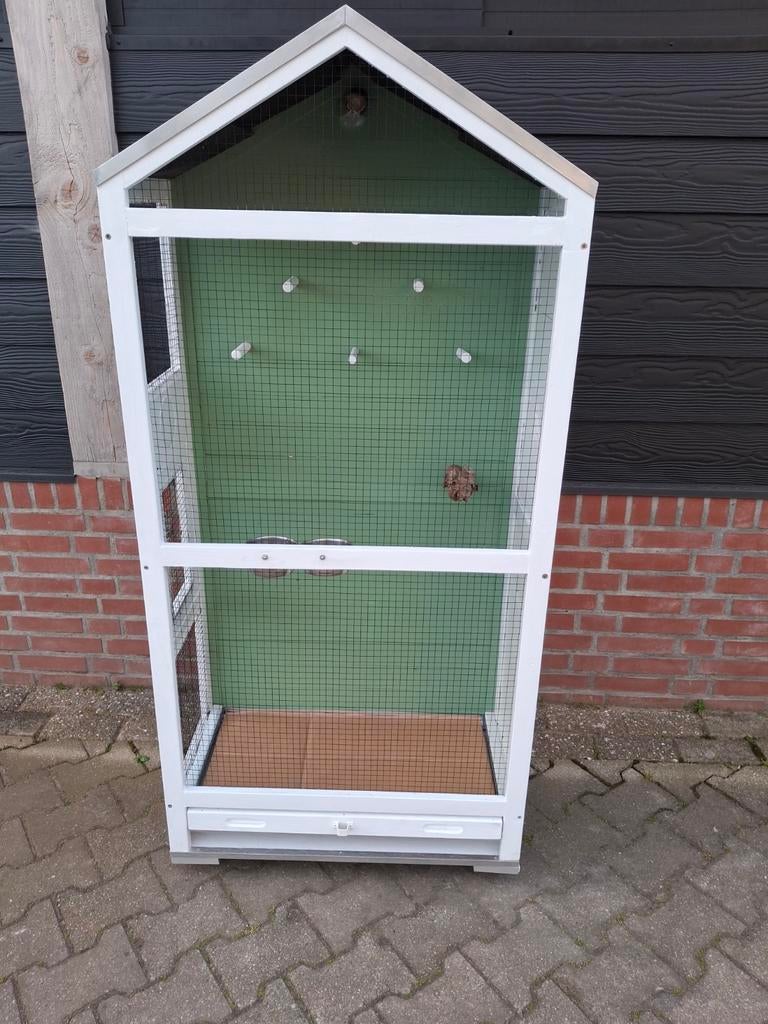 Vogelkooi, Ophalen, Zo goed als nieuw, Metaal, Vogelkooi
