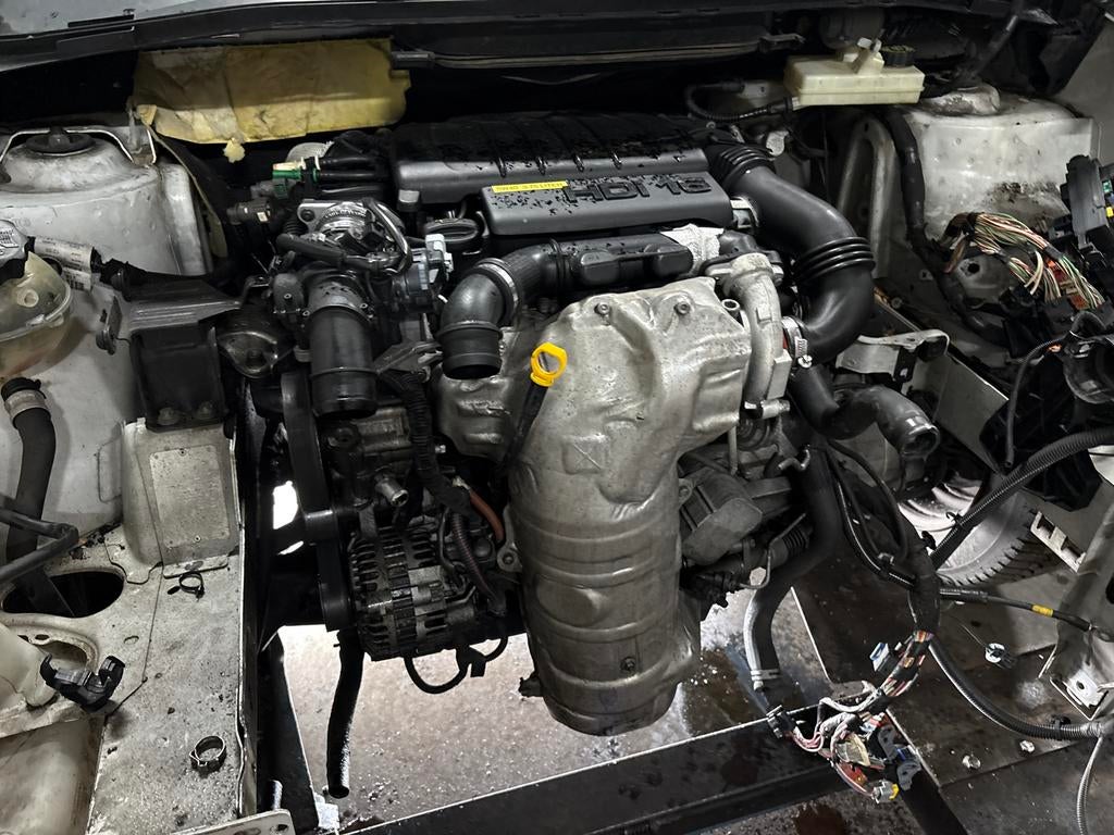 Citroen Berlingo 1.6 HDI motor 75pk, Auto-onderdelen, Motor en Toebehoren, Ophalen, Gebruikt, Citroën, 6039rh