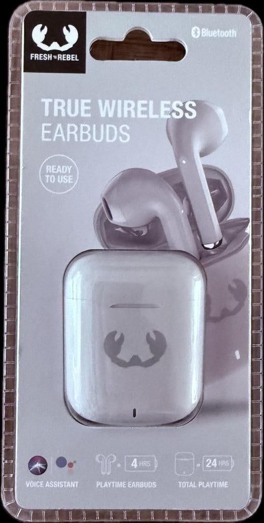 Fresh 'n Rebel True Wireless Earbuds - Wit, Ophalen of Verzenden, Nieuw, Overige merken, Bluetooth