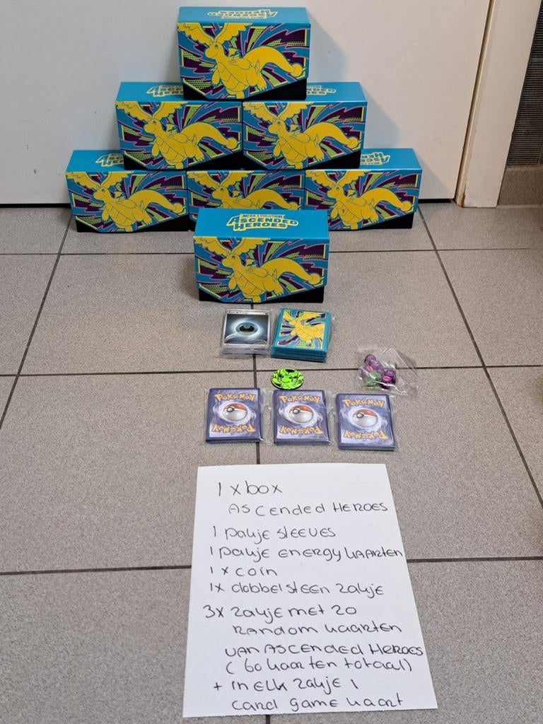 Pokemon Boxen, Ophalen of Verzenden, Nieuw, Overige typen