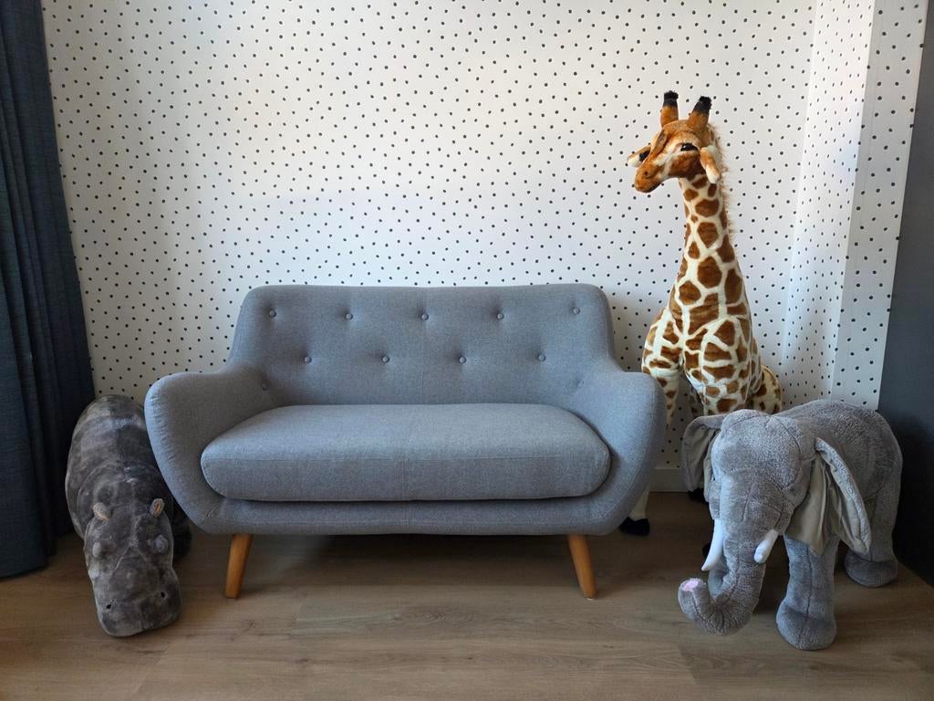 Sofacompany Herman 2-zits -Grijs, Ophalen, Gebruikt, Tweepersoons, 75 tot 100 cm