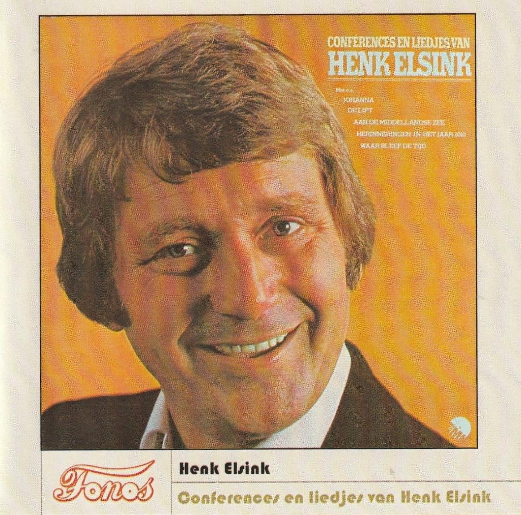 Henk Elsink - Conferences en liedjes - CD FONOS Supernet, Cd's en Dvd's, Ophalen of Verzenden, Zo goed als nieuw