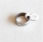 3 NIEUW RINGEN 1/2 CMBR MT 20,staalallergie vry, en 1maat 21, Met kristal, 20 of groter, Nieuw, Dame of Heer