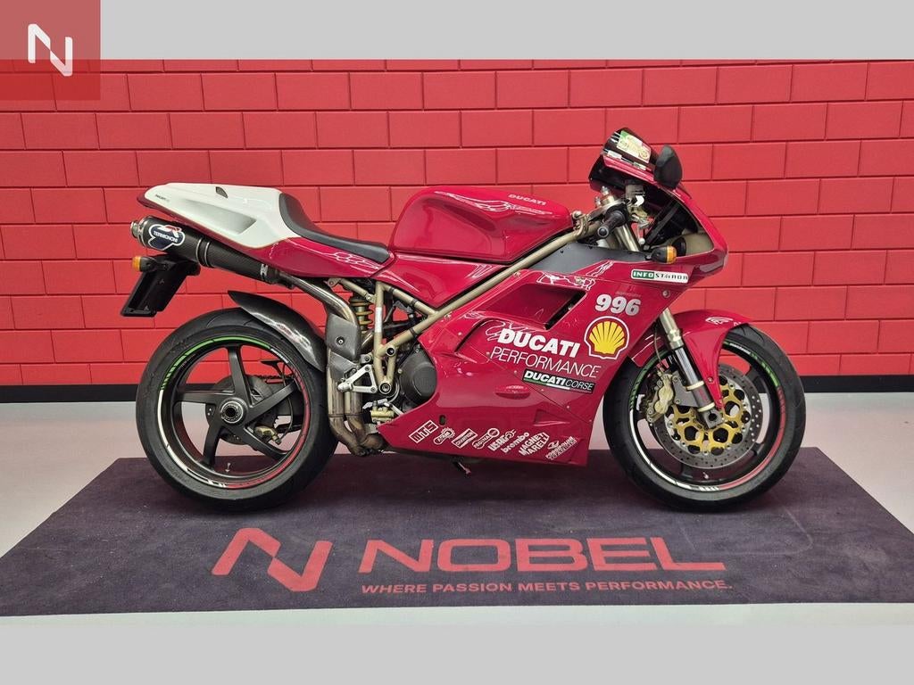 DUCATI 996 (bj 1999), Motoren, Motoren | Ducati, Bedrijf, Super Sport, meer dan 35 kW, 2 cilinders, Motorrijbewijs A