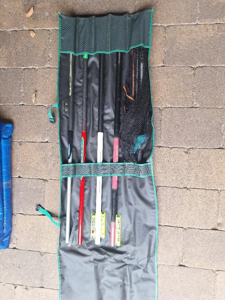 Vaste hengels, Ophalen, Gebruikt, Vaste hengel