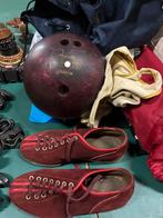 Bowlingbal en schoenen met tas, Ophalen, Gebruikt, Bal