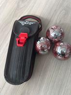 Jeu de Boules ballen set met handige draagtas, Ophalen of Verzenden, Gebruikt