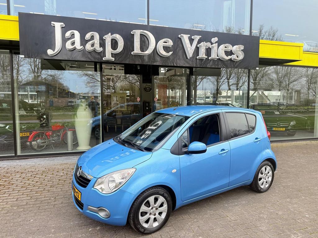 Opel Agila 1.2 Enjoy, Auto's, Voorwielaandrijving, 4 cilinders, 965 kg, Blauw