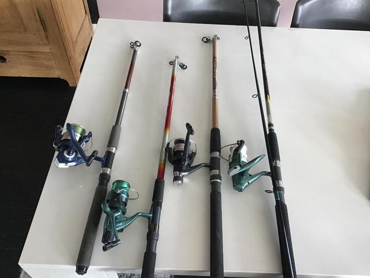 Werphengels, Watersport en Boten, Hengelsport | Algemeen, Gebruikt, Werphengel, Ophalen of Verzenden